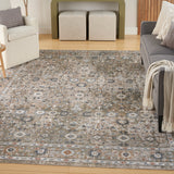 nourison astra machine washable asw16 gold grey rug
