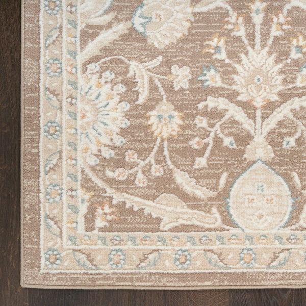nourison isla isl01 mocha rug