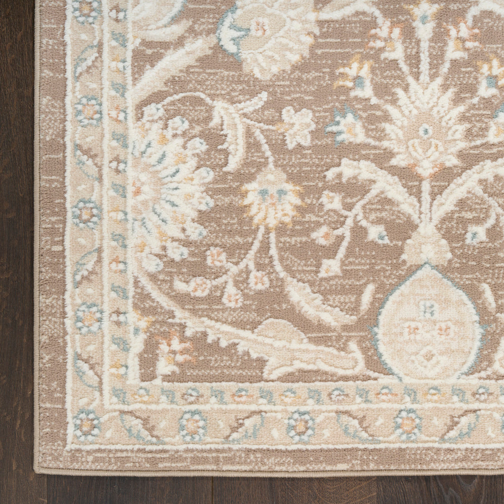 nourison isla isl01 mocha rug