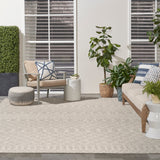 nourison positano pos02 light grey rug