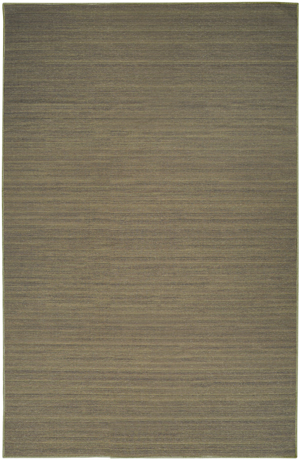 nourison washable essentials wae01 green rug