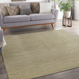 nourison nourison essentials nre01 green gold rug