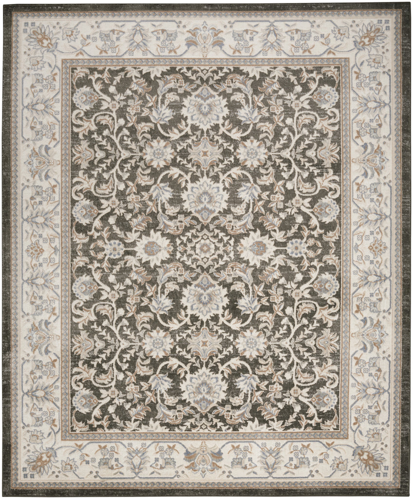nourison serenity home srh02 ivory grey blue rug
