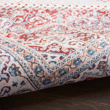 nourison vintage home vnh01 ivory red rug