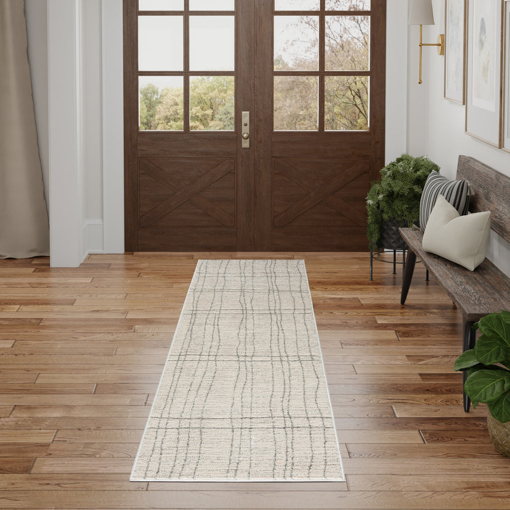 nourison andes and03 ivory grey rug