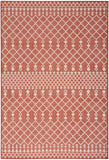 nourison positano pos02 terracotta rug