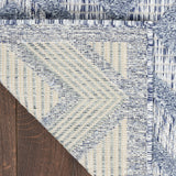 nourison versatile nrv01 denim blue rug