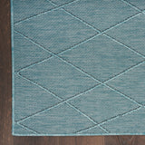 nourison washable solutions wsl01 aqua rug