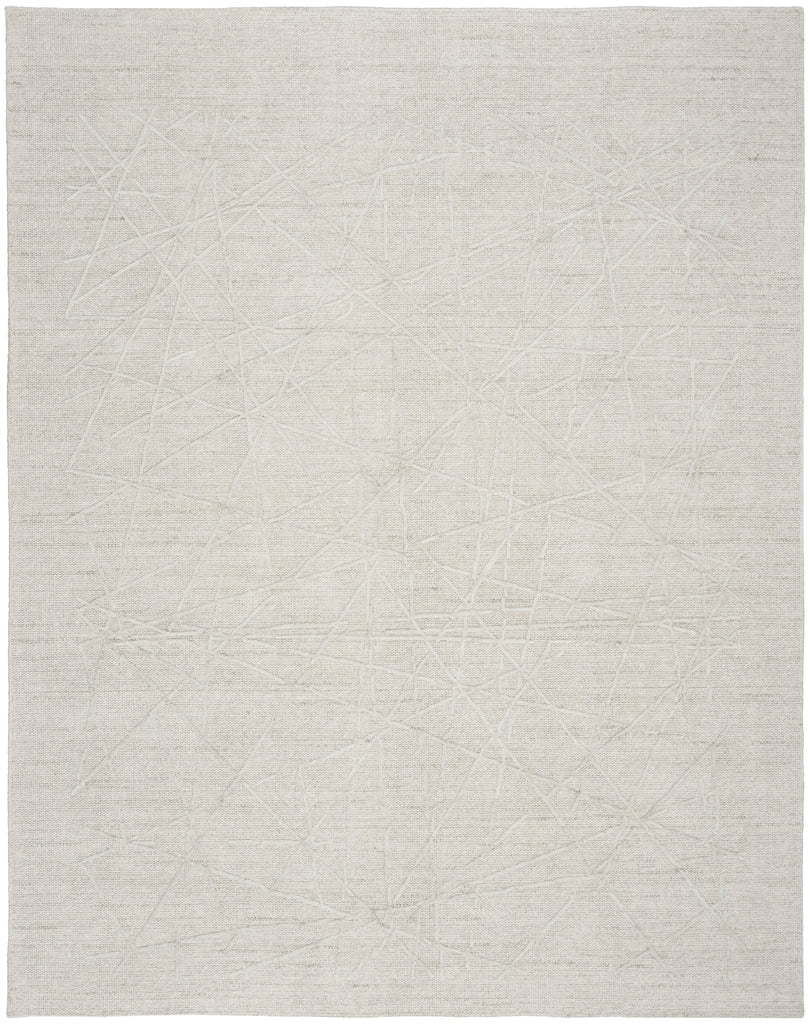 nourison ck044 wander wnd01 ivory grey rug