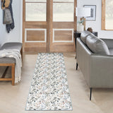 nourison nourison washables nwb05 ivory multicolor rug