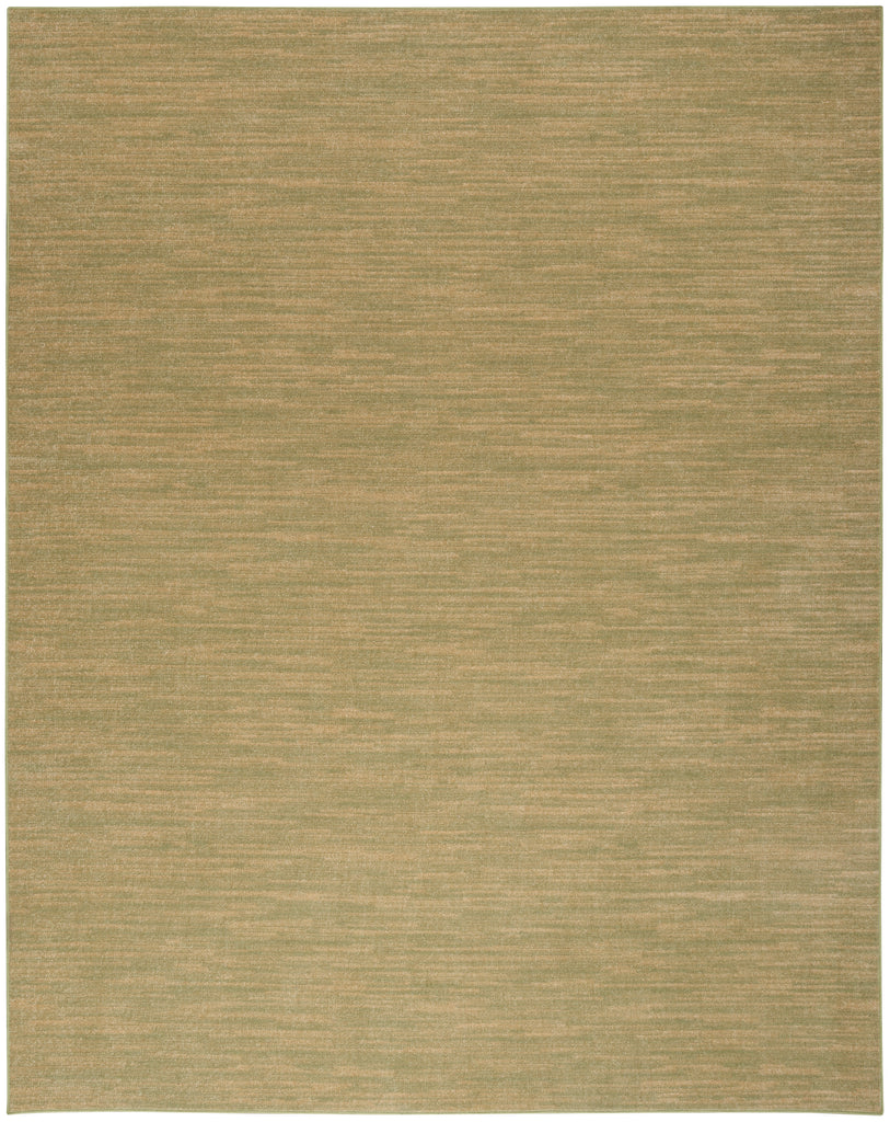 nourison nourison essentials nre01 green gold rug