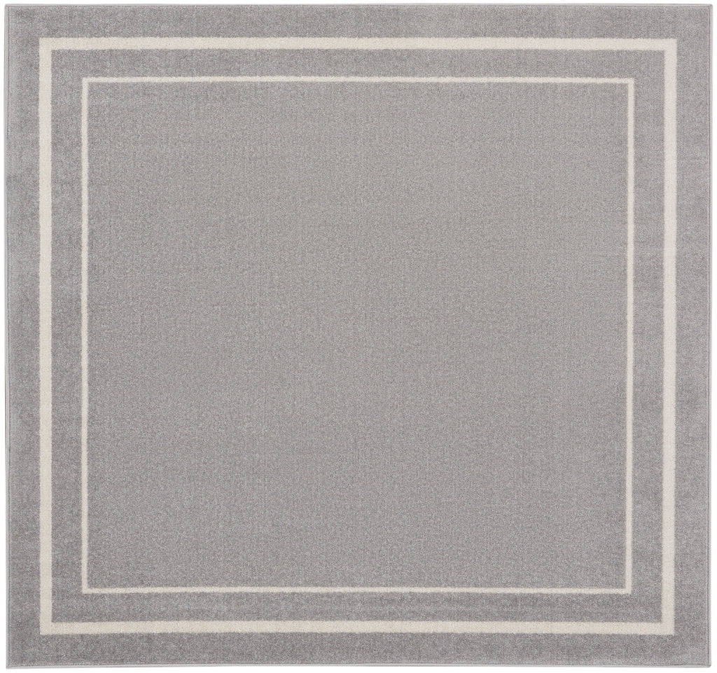 nourison nourison essentials nre02 grey ivory rug