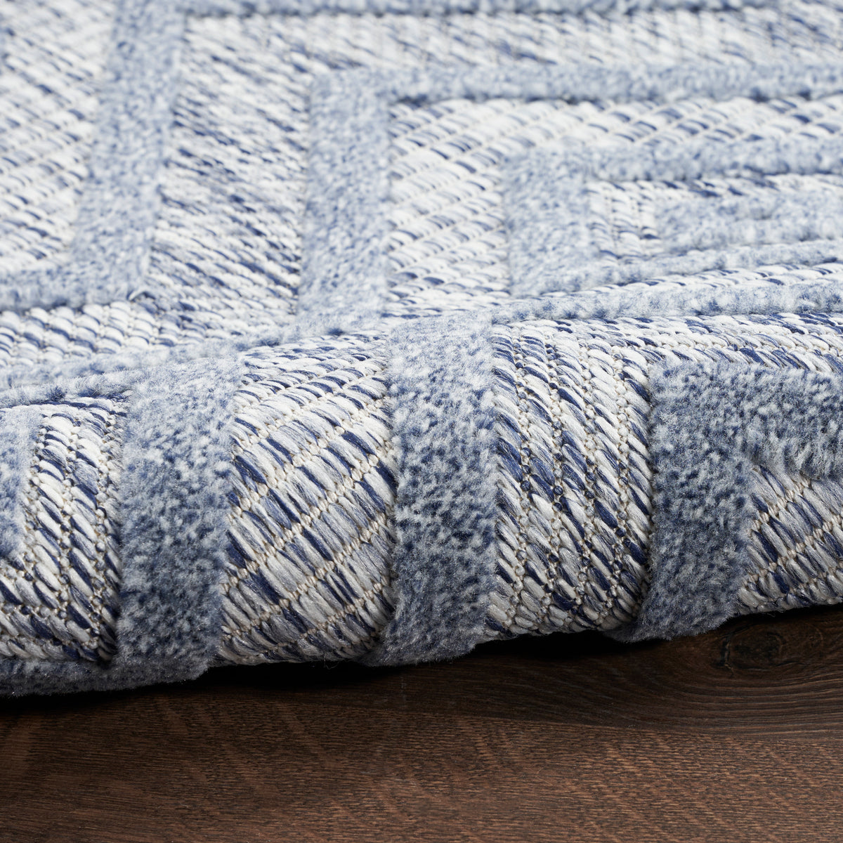 nourison versatile nrv01 denim blue rug