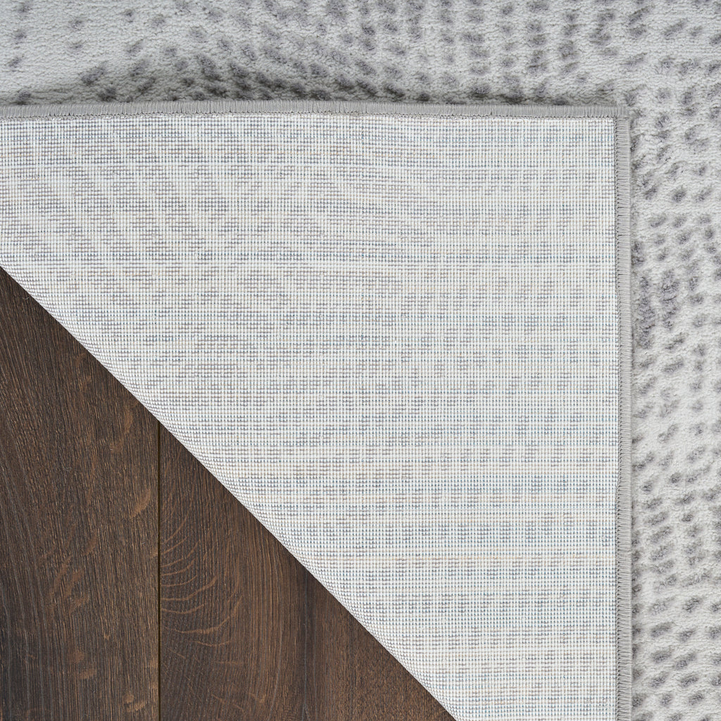 nourison central park west cep01 grey rug