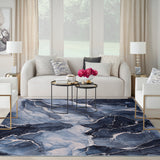nourison daydream ddr02 navy blue rug