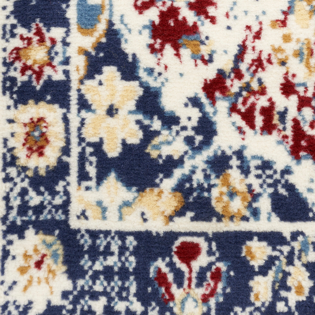nourison grafix grf31 blue multicolor rug