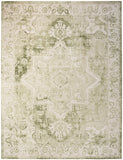 nourison astra machine washable asw12 ivory green rug