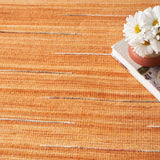 nourison interweave iwv01 orange rug