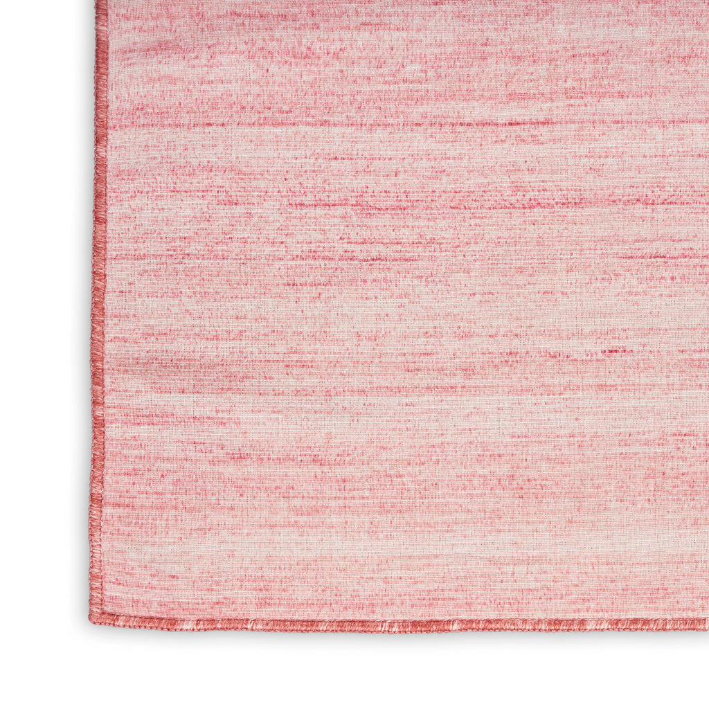 nourison washable essentials wae01 pink rug