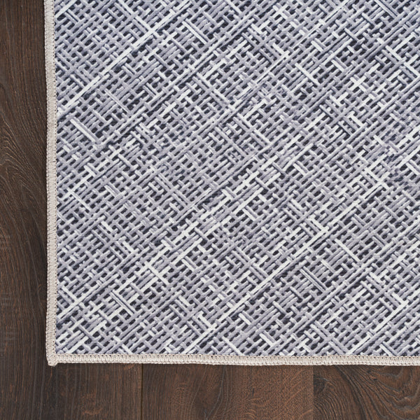 nourison nourison washables nwb08 grey rug