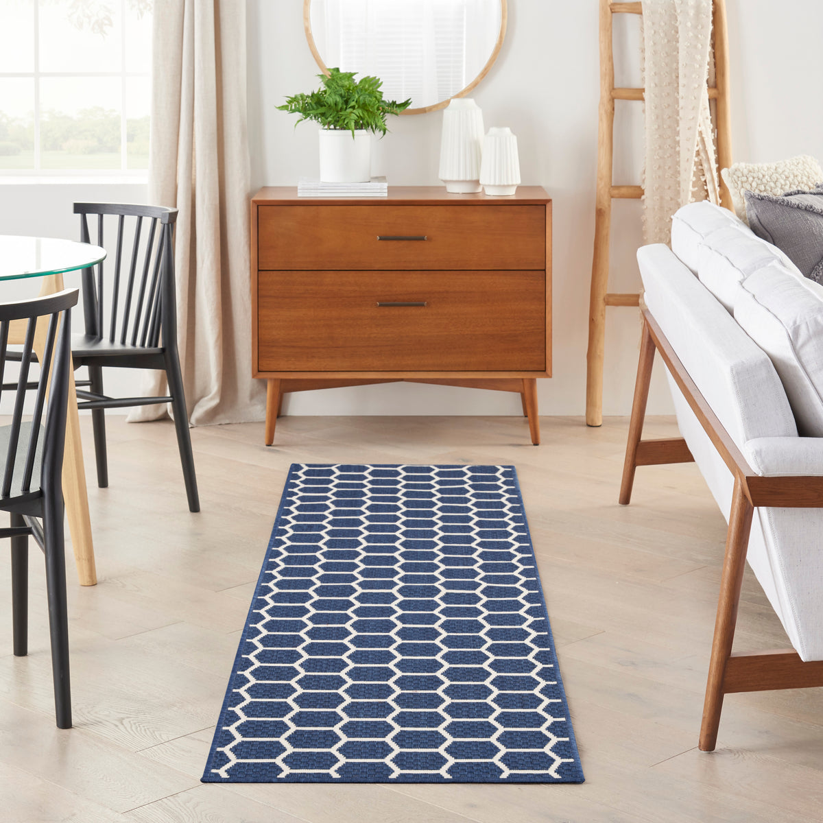 nourison twist reversible tws01 navy rug