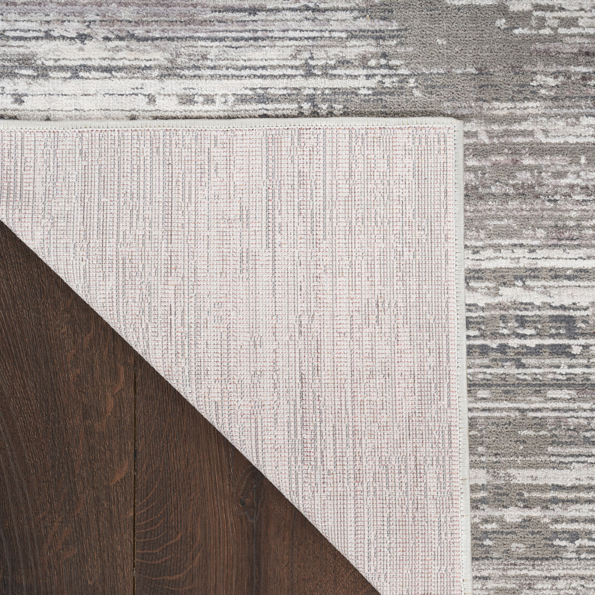 nourison abstract hues abh03 grey white rug