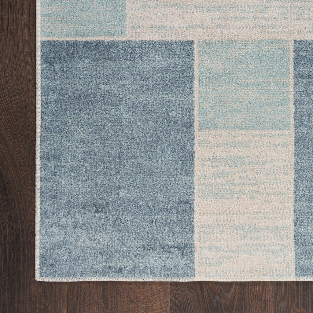 nourison astra machine washable asw09 blue ivory rug