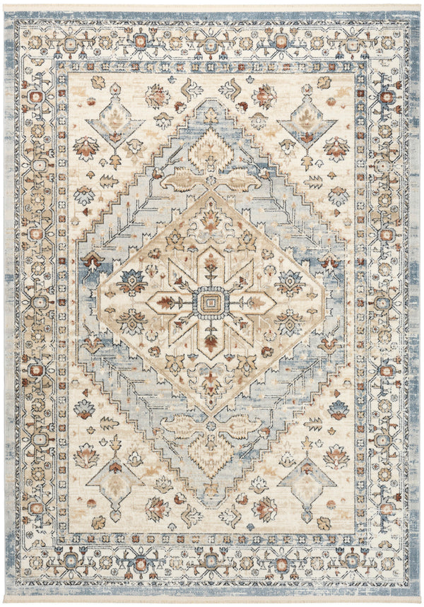 nourison pardis prd02 blue taupe rug