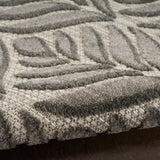 nourison aloha alh35 charcoal rug