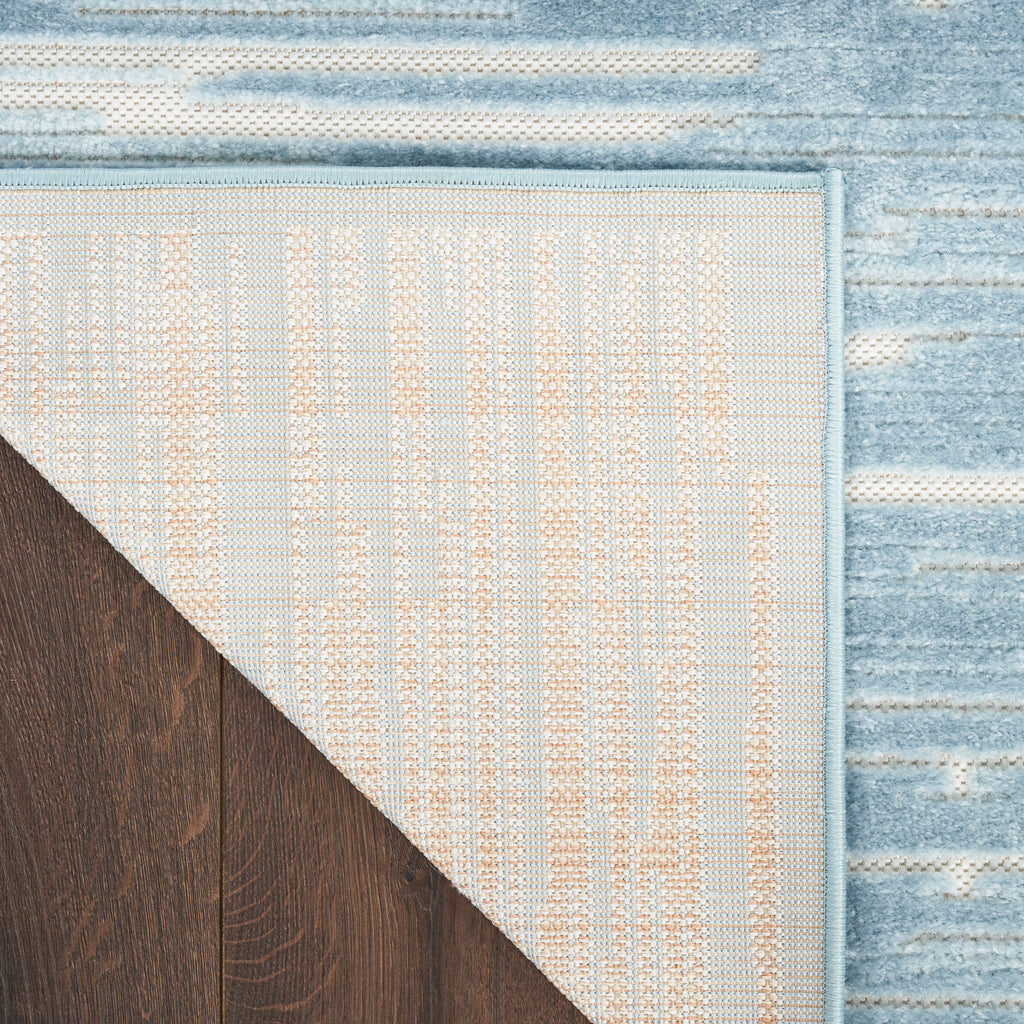 nourison care free caf04 blue rug