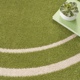 nourison nourison essentials nre02 green ivory rug