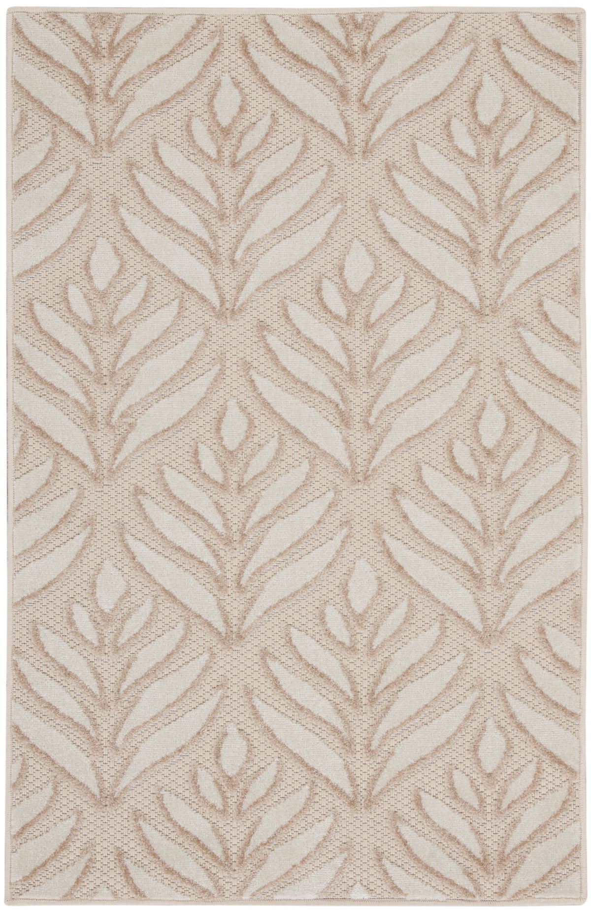 nourison aloha alh35 ivory grey rug