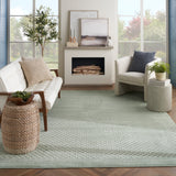 nourison care free caf02 green rug