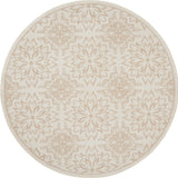 nourison jubilant jub06 ivory beige rug