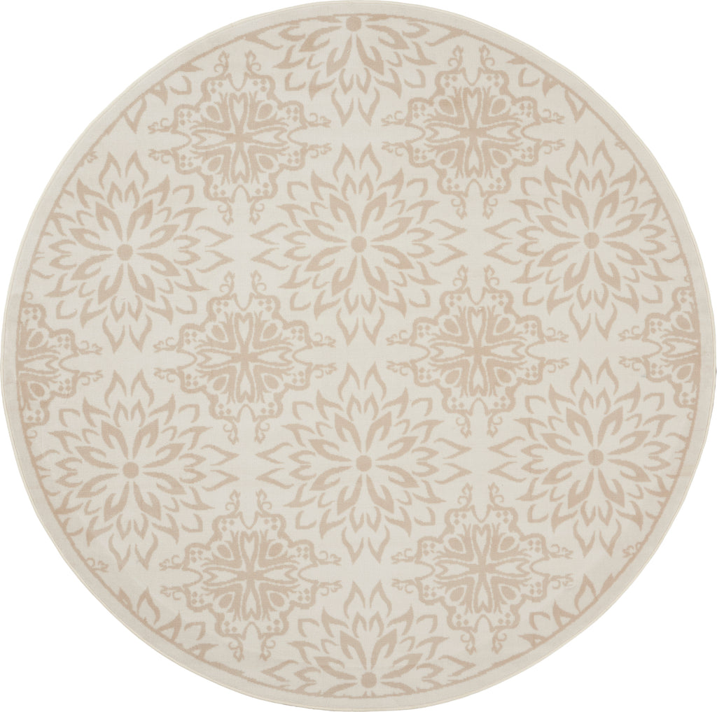nourison jubilant jub06 ivory beige rug