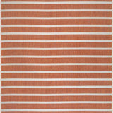 nourison positano pos03 terracotta ivory rug