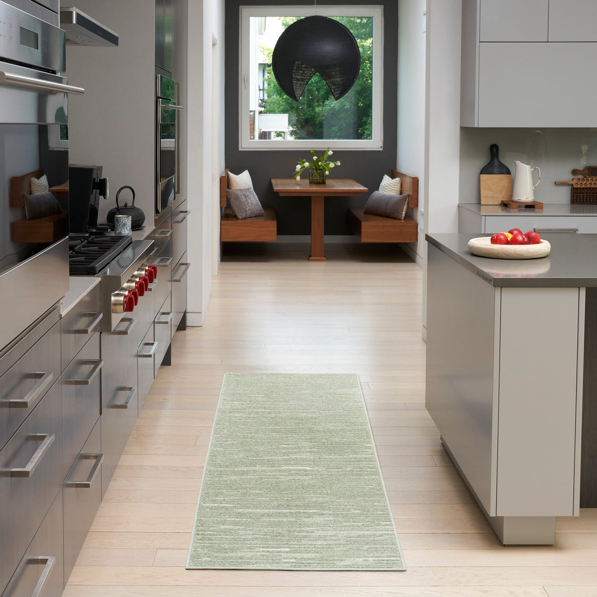 nourison care free caf04 green rug