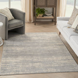 nourison nourison essentials nre03 grey beige rug