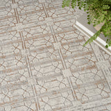 nourison desire dsr07 ivory beige rug