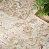 nourison pardis prd02 ivory taupe rug