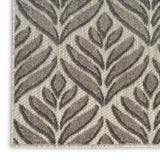 nourison aloha alh35 charcoal rug