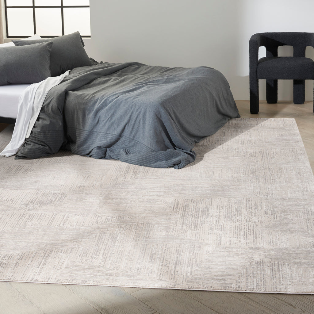 nourison ck024 irradiant irr01 silver rug