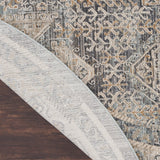 nourison lynx lnx01 ivory charcoal rug