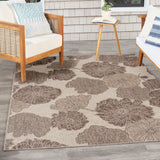 nourison garden oasis goa04 natural rug