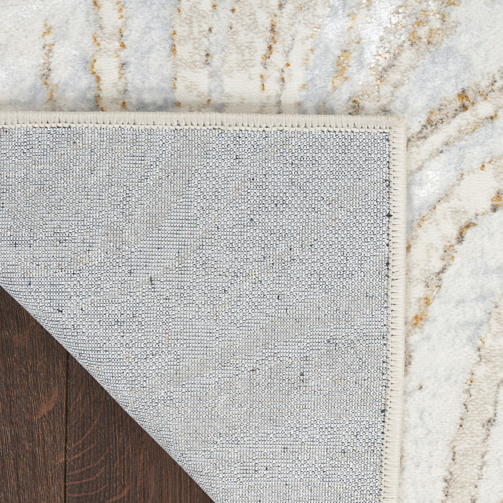 nourison glitz glz22 grey gold rug