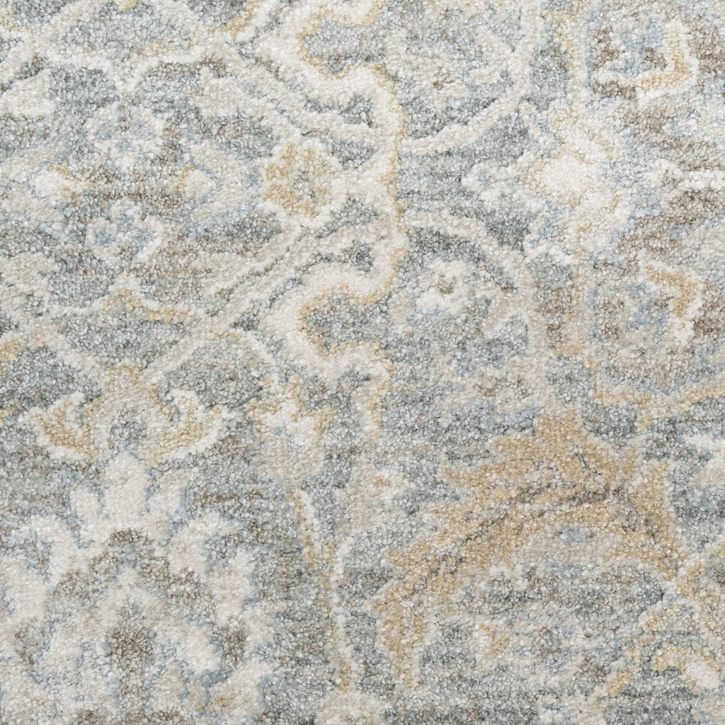 nourison envy evv04 blue silver rug