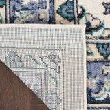 nourison nourison essentials nre05 ivory blue rug