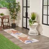 nourison aloha alh28 ivory multicolor rug