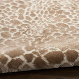 nourison desire dsr08 camel silver rug