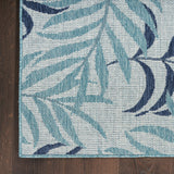 nourison garden oasis goa01 blue rug